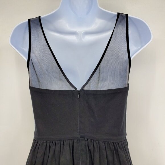 Aqua Fit and Flare Mesh Top Women's Witchy Core Grunge Mini Dress Size Small - Picture 6 of 6